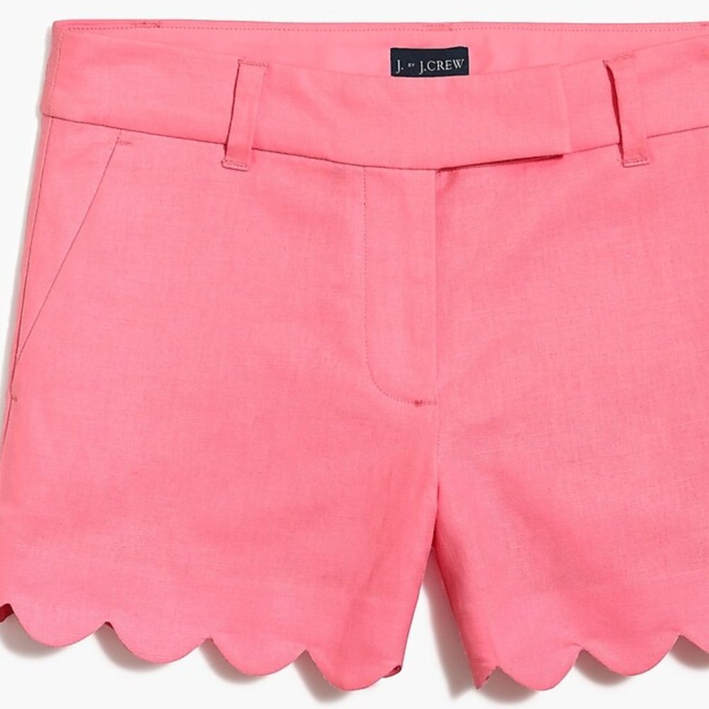 J. Crew Scalloped Shorts